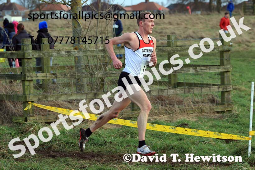 Senior Mens 2024 Northern Cross Country Champs., Sedgefield. Photo: David T. Hewitson/Sports for All Pics